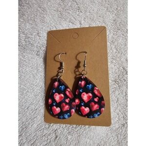 Heart Drop Earrings Dangle Earrings Valentine's Day‎ Earrings Fashion Jewelry